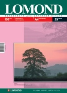 Фотобумага A4 глянцевая односторонняя 150г/м2 25л (Lomond)