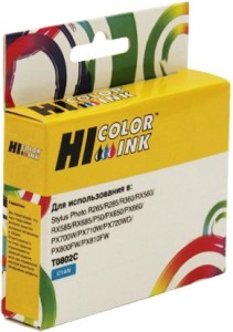 Картридж Epson T0802C (Hi-Black) cyan