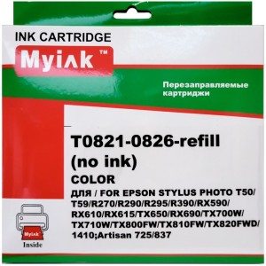 Перезаправляемые картриджи Epson Stylus Photo R270/T50 (MyInk)