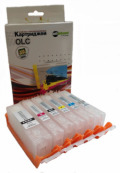 Перезаправляемые картриджи Canon MG6340 (Oliphant) с чипами
