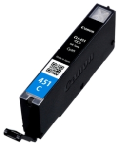 Заправка картриджа Canon CLI-451C cyan