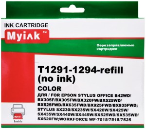 Перезаправляемые картриджи Epson Stylus SX525 (MyInk)