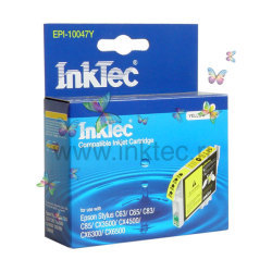 Картридж Epson EPI-10047Y (InkTec) yellow pigment