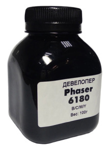 Девелопер Xerox 6180 (100 г, банка) b/c/m/y Булат