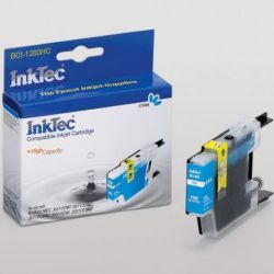 Картридж Brother BCI-1280HC (InkTec) cyan