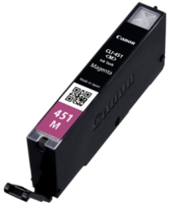Заправка картриджа Canon CLI-451M magenta