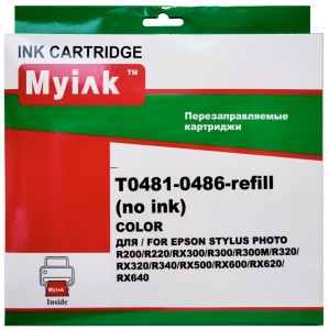 Перезаправляемые картриджи Epson Stylus Photo R200 (MyInk)