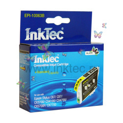 Картридж Epson EPI-10063B (InkTec) black pigment
