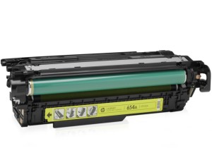 Заправка картриджа HP CF332A (654A) yellow