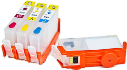 Перезаправляемые картриджи HP 655 (IST) с чипами