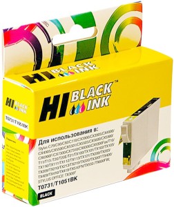 Картридж Epson T0731BK (Hi-Black) black pigment