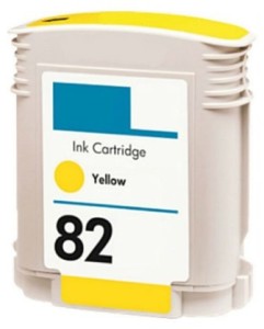 Заправка картриджа HP 82 (C4913A) yellow