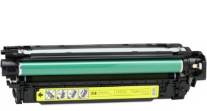 Заправка картриджа HP CE252A (504A) yellow
