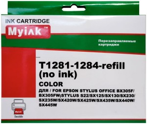 Перезаправляемые картриджи Epson Stylus S22 (MyInk)