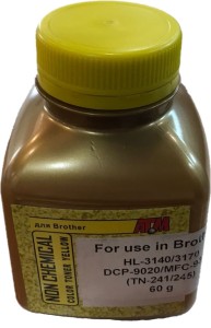 Тонер Brother HL-3140 (60 г, банка) yellow Tomoegawa Gold ATM