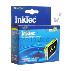 Картридж Epson EPI-10055Y (InkTec) yellow