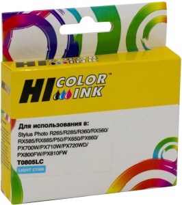 Картридж Epson T0805LC (Hi-Black) light cyan