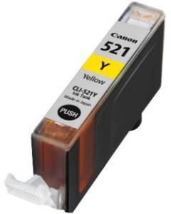 Заправка картриджа Canon CLI-521Y yellow