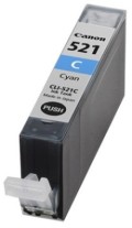 Заправка картриджа Canon CLI-521C cyan