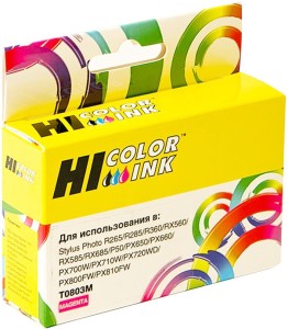 Картридж Epson T0803M (Hi-Black) magenta